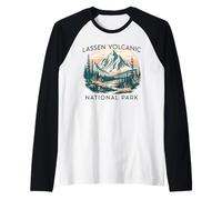 Parco Nazionale vulcanico di Lassen Maglia con Maniche Raglan