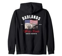 Parco nazionale White River Badlands Dakota del Sud Felpa con Cappuccio