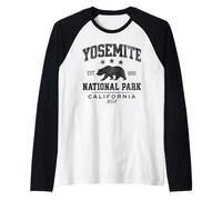 Parco Nazionale Yosemite Maglia con Maniche Raglan