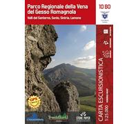Parco regionale della Vena del Gesso romagnola. Valli del Santerno, Senio, Sintria, Lamone. Con carta 1:25.000