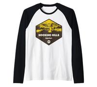 Parco statale di Hocking Hills, Ohio Maglia con Maniche Raglan