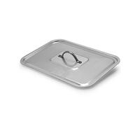 PARDINI Coperchio Albergo Rettangolare Omnia 700 in Alluminio, Cm 25 X 18, Aluminium, Multicolore