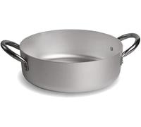 PARDINI - Casseruola in alluminio 32 cm, altezza 11cm. Spessore 3 millimetri. Capacità 8,4 litri. Linea professionale.