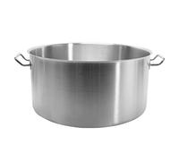 Pardini Casseruola Albergo Omnia 1500 Media 2 Manici Acciaio Inox, Acciaio, Cm 36 - 680436