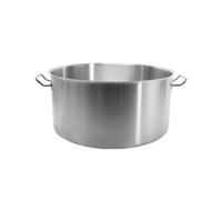 PARDINI Casseruola Inox Albergo Media 2 Manici Cm20