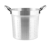 Pardini Omnia Colapasta Conico con 2 Manici, Alluminio, Grigio, 45 cm