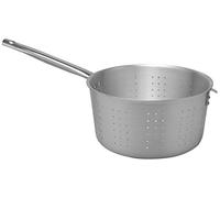 PARDINI Omnia Scaldapasta Alluminio Conico Un Manico cm18 Pentole Cucina, Grigio