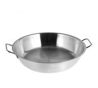 Pardini Omnia Tegame con 2 Manici, Acciaio, 32 cm