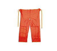 PARDINI Piantallegra - Copri pantaloni con robusta imbottitura proteggi stinchi in nylon arancio da giardinaggio ideale per decespugliatore. Resistenti e impermeabili. Prodotti in Italia.
