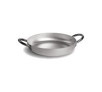PARDINI - Tegame in alluminio da 32 cm altezza 6.5 cm. Spessore 3 millimetri. Con 2 maniglie. Linea professionale.