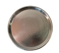 PARDINI - Teglia tonda in rame stagnato, bordo 2cm, diametro 40 cm, ideale per farinata, cecina, pizza o focaccia