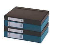 Pardo 263003 - Cartella progetti in plastica dorso 30 chiusura, gomma blu