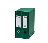 Pardo 924204 Scatola per 2 Raccoglitor Fogli, Verde