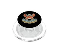 Pardon My Pinch I Need The Beach Coastal Ocean Appassionato PopSockets PopGrip per MagSafe