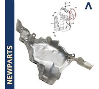 Pare Chaleur in Alluminio per MINI ONE D Cooper D 3 1.6 MZ-CD