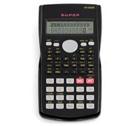 PARENCE. Calcolatrice Scientifica 240 - display LCD a 2 righe - Calcoli, frazioni, statistica, trigonometria e logaritmi - Scuola Superiore, Istituto, Apprendimento e Ufficio