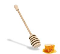 PARENCE.- Cucchiaio per Miele in Legno - 17,5 cm - Impastatrice per Miele Pratica e Versatile - Naturale