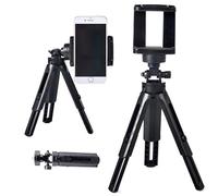 PARENCE.- Mini treppiede universale regolabile per smartphone e fotocamera - Supporto a 360° con attacco da 1/4" - ideale per video, foto, vlog e videochiamate