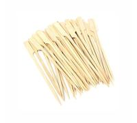 PARENCE.- Plettri in bambù 18 cm - Set da 50 | Spiedini da cocktail biodegradabili | Aperitivo & BBQ | Accessori per frutta, carne e coperchi