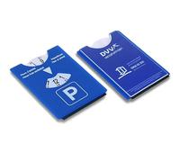 PARENCE.- Set di 2 Dischi di parcheggio con Raschietto per Il Ghiaccio Integrato - Tessera parchimetro da 15 cm - orario di Arrivo Ufficiale - Accessori Invernali