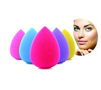 PARENCE - Set di 5 spugne per il trucco con fondotinta, ombretto, guance, creme liquide, trucco mixe professionale