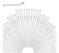 PARENCE.- Set di 55 aghi da cucito - Aghi a mano, tutte le lunghezze - 55 pezzi