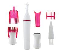 PARENCE. - Tagliacapelli elettrico per donne per corpo e viso - Precisione fine - ascelle/zona bikini/sopracciglia/gambe/braccio/capelli