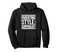Parenting Style Survivalist Raising Resilient Kids - Felpa con Cappuccio