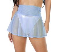 Pareo Mare Donna Bikini Coprire Multiuso Beach Wrap Spiaggia Pareo Sarong Coprire Gonne pricostume Corto del Chiffon Pareo da Spiaggia Sarong Corto Gonna Corta da Donna per Vacanza