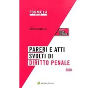 Pareri e atti svolti di diritto penale