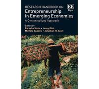 Paresha Sinha Research Handbook on Entrepreneurship in Emerging Econ (Tascabile)