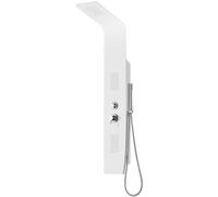 PARETE ATTREZZATA MULTIFUNZIONE MOD GIGLIO Bianco lucido