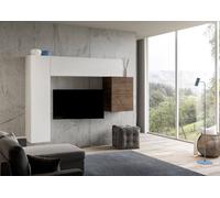 Parete Attrezzata Soggiorno 204x174x39,5 cm in nobilitato