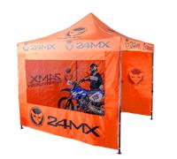Parete con finestra zanzariera 24MX per gazebo