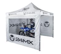 Parete con finestra zanzariera 24MX per gazebo