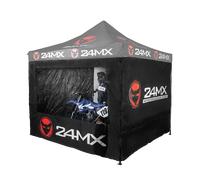 Parete con finestra zanzariera 24MX per gazebo