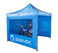 Parete con finestra zanzariera 24MX per gazebo