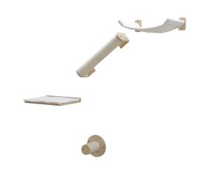 Parete da arrampicata per gatti Kerbl Pet Alps - set da 4 pz