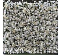 Parete di fiori di rosa in tessuto 3D, parete di fiori artificiali fatti a mano per vetrine di centri commerciali/sfondi di matrimoni/decorazioni fotografiche(1 * 2m/3.28 * 6.56FT)