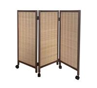 Parete Divisoria Autoportante, Schermo Portatile, Schermo Divisorio Pieghevole For Interni, Con Ruote Universali A 360 Gradi, For Ufficio Domestico(5 pieces)