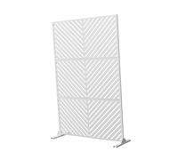 Parete divisoria for pavimento, con piedini regolabili, schermi e pannelli for la privacy all'aperto, for divisori esterni, portico, giardino interno(120x180cm)