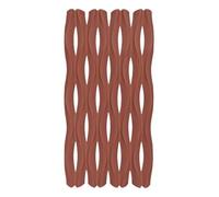 Parete divisoria in mattoni cavi in poliuretano 3D, componenti per pannelli divisori, facili da tagliare, sfondo artistico per camera da letto, sala da pranzo, soggiorno, hotel (bordeaux)