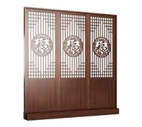Parete divisoria mobile, schermo cinese in legno autoportante, divisorio per la privacy di casa e ufficio per la decorazione dello spazio(H190CM,183cm/72in)