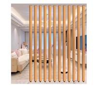 Parete divisoria per Ambienti, dal soffitto al Pavimento, con doghe e montanti con Base Regolabile, Adatta per monolocali/Appartamenti/Sale da tè/ingressi delle Scale (230 cm/90,5 Pollici/7,