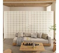 Parete divisoria pieghevole per ambienti, schermo retrattile per interni, per ufficio, negozio di abbigliamento e azienda, separazione creativa degli spazi (410x43x160 cm/161,4x16,9x63 pollici)