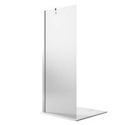 Idralite Parete Doccia Walk in 60CM H190 Vetro Trasparente con Trattamento Anticalcare MOD. Flip