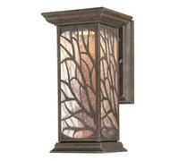 Parete Esterna Luci Dimmerabile Lampada LED Salice Bronzo Garten Muro Casa Luce