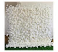 Parete fiorita decorativa, Sfondo in tessuto con fiori, parete artificiali, rose, decorazioni for matrimoni, sfondo for(300 * 300cm/10x10FT)