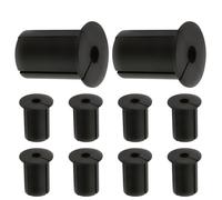 Parete in silicone Passcavi - 10 kit folti per la transizione dei cavi nel foro della parete, protezione e isolamento dei cavi | Soluzione per adattatori di rete, router, per l'accesso