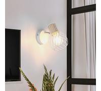 Parete Lampada Metallo Luce Legno Spot Mobile Sonno Camera Illuminazione Design [EEK: Non valutato]